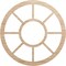 Ekena Millwork Grace Wood Fretwork Pierced Ceiling Medallion, Alder, 40"OD x 14 1/2"ID x 3/8"T CMWP40X0375GRAL - alternate 1